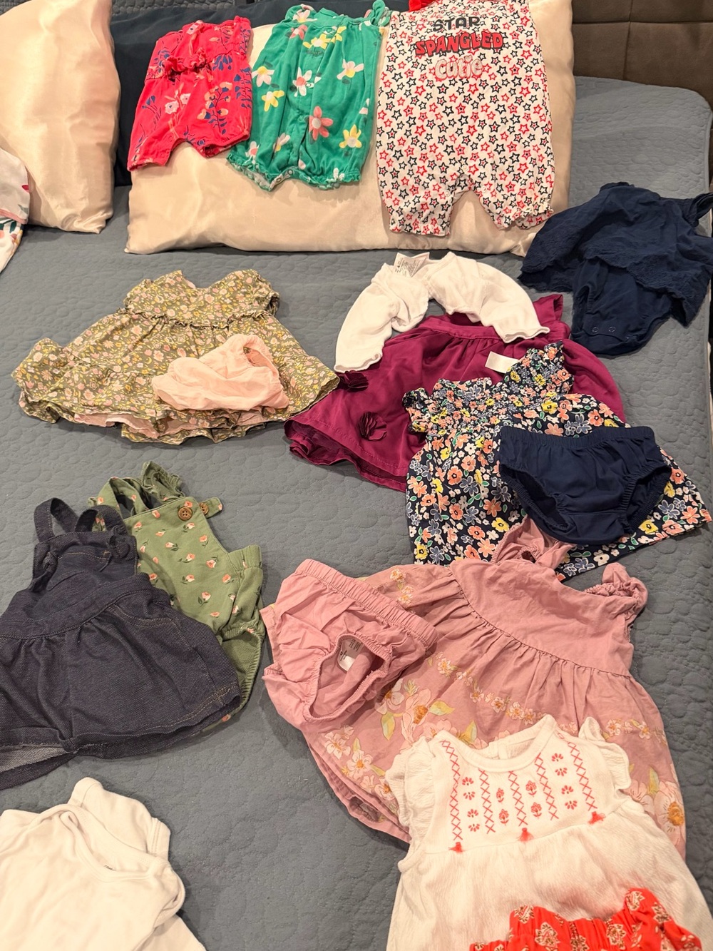 Baby Girls Mixed Outfit Lot -6-9 months